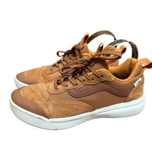 VANS Ultrarange Glazed Ginger Low Profile Suede Lace Up Sneakers size Men's 7.5